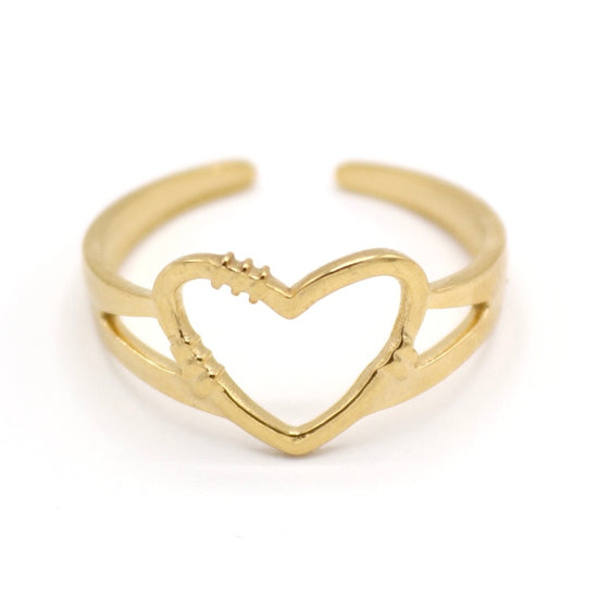Stassi Heart Adjustable Ring