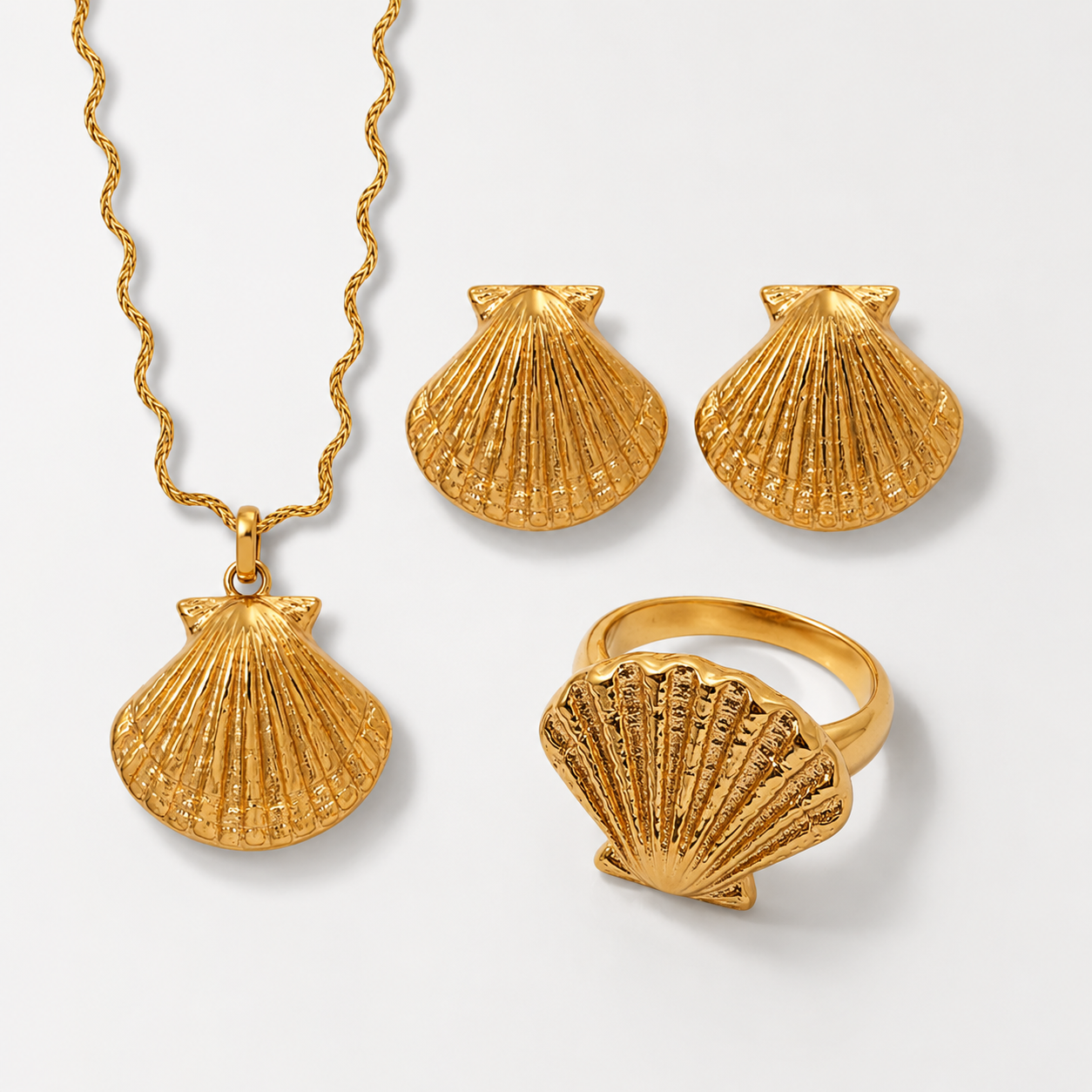 La Concha Shell Jewelry Bundle Liv Bella Vita La Concha Shell Jewelry Bundle Liv Bella Vita