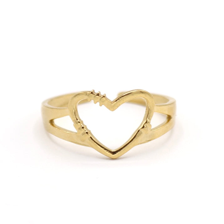 Stassi Heart Adjustable Ring