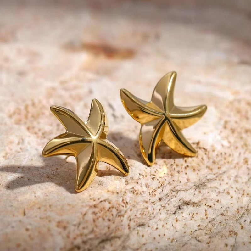 Sirena Starfish Stud Earrings