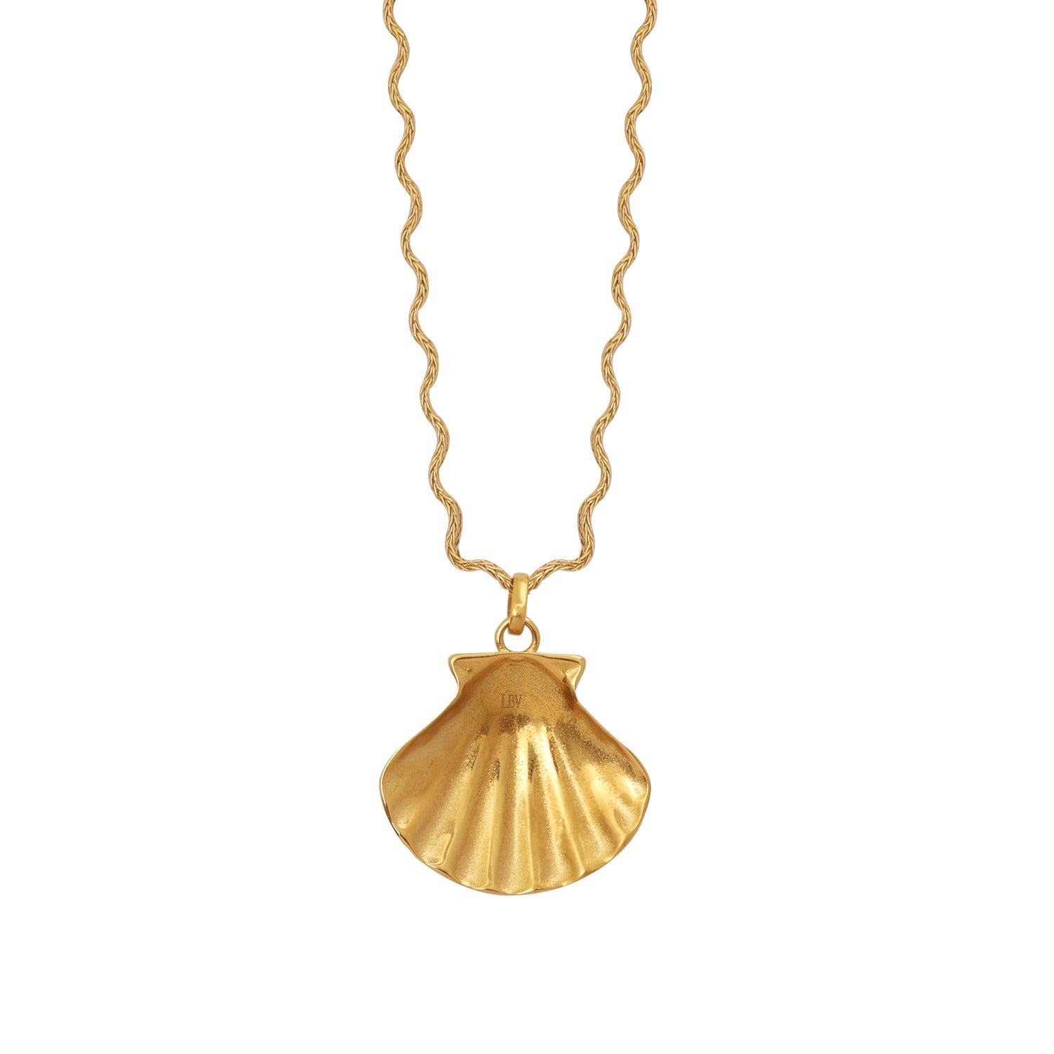 La Concha Shell Pendant Necklace – Liv Bella Vita