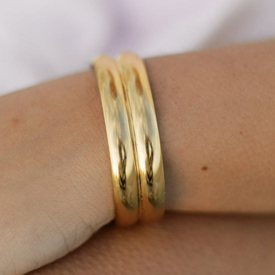 Corallo Double Banded Cuff Bracelet